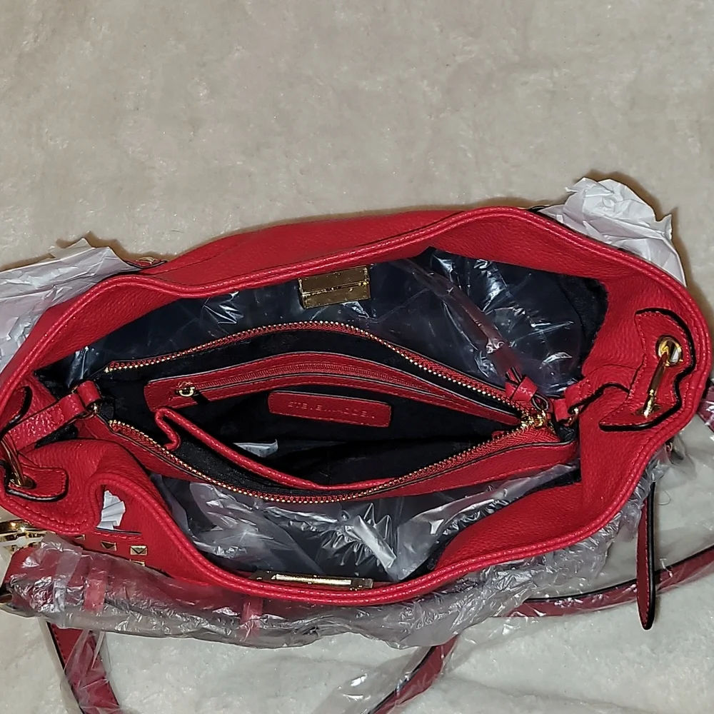 STEVE MADDEN SARA HOBO TOTE Crossbody/ Handbag ๐ with pouch ๐ inside - Picture 12 of 16